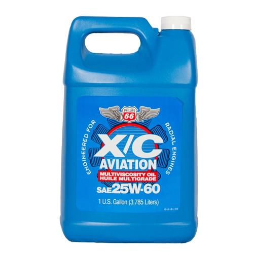 Phillips 66 X/C Aviation Oil 25W-60
