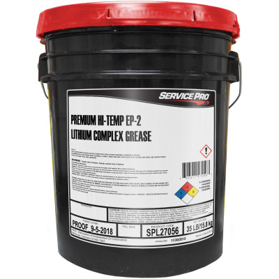 Service Pro Premium Hi-Temp EP-2 Lithium Complex Grease