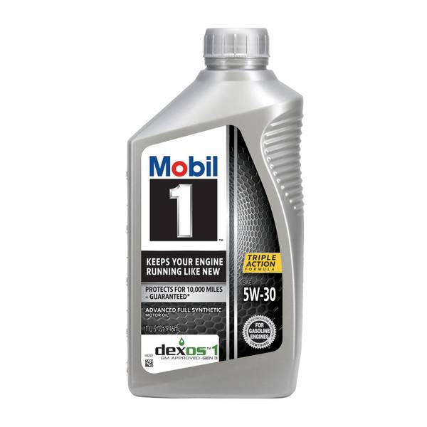 Mobil 1 Advanced Synthetic Dexos 5W-30 Motor Oil