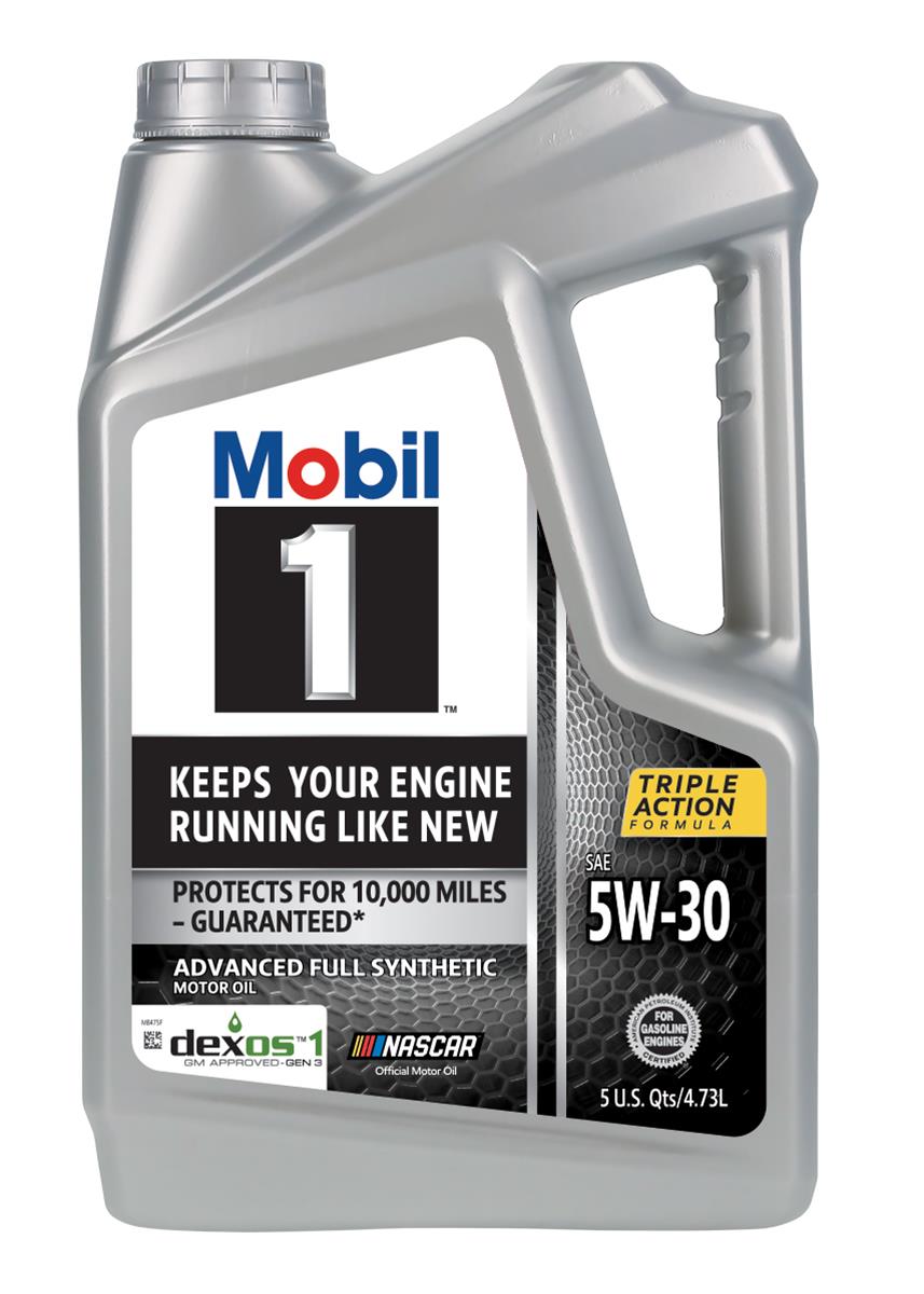Mobil 1 Advanced Synthetic Dexos 5W-30 Motor Oil