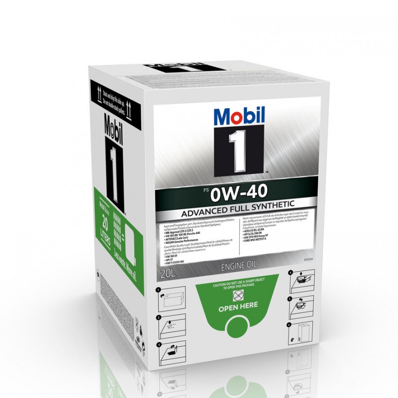 Mobil 1 Advanced Synthetic Euro 0W-40 Motor Oil
