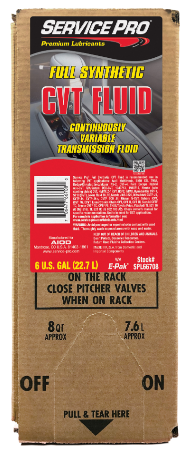 Service Pro Full Synthetic CVT Fluid