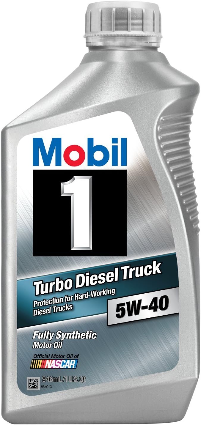 Mobil 1 Turbo Diesel Truck Synthetic 5W-40 Engine Oil