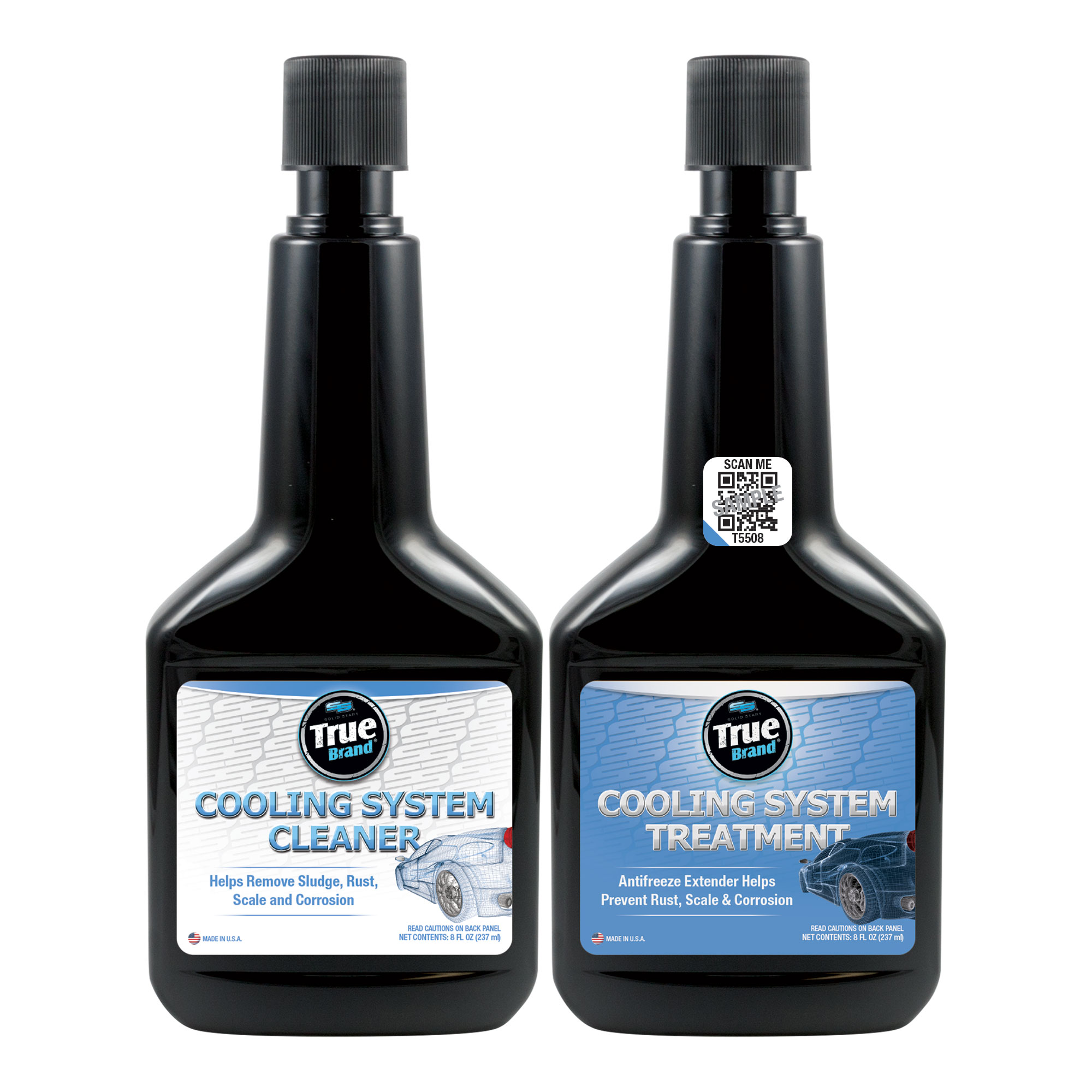 True Brand Coolant Clean & Protect 2-Step Kit